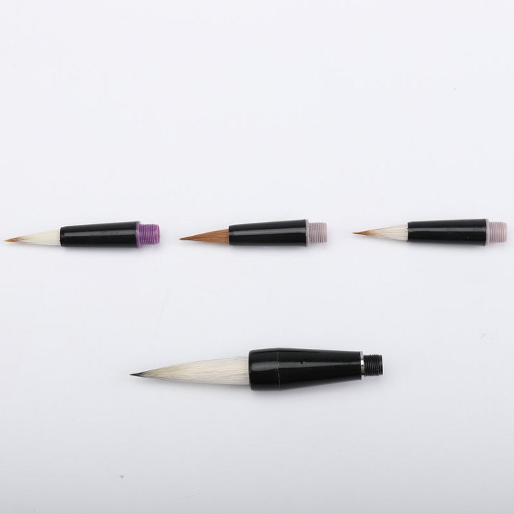 呼和浩特现货供应墨书法毛笔按钮出墨