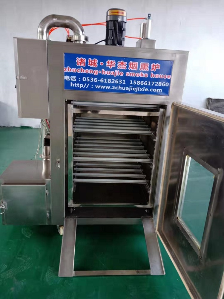 厂家直销100型烟熏炉  多功能烟熏烘干机器  全自动半自动烟熏炉厂家