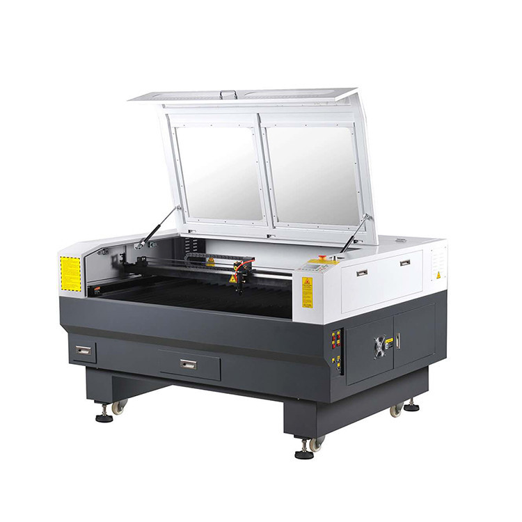 厂家热销 亿强 品牌80w100w150w皮革布料橡胶竹板木材亚克力pvc电子板co2二氧化碳激光刻