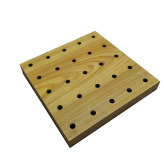 欧尼尔成都穿孔吸音板 厂家直销吸音材料 木质穿孔板 价格优惠