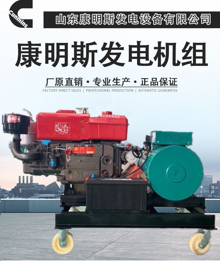 厂家直供单缸发电机组 20KW单缸发电机组—纯铜柴油机
