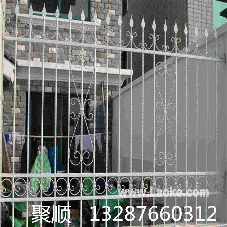 铁艺围栏-铁艺护栏-聚顺-铁艺栏杆-围墙围栏-围墙栏杆