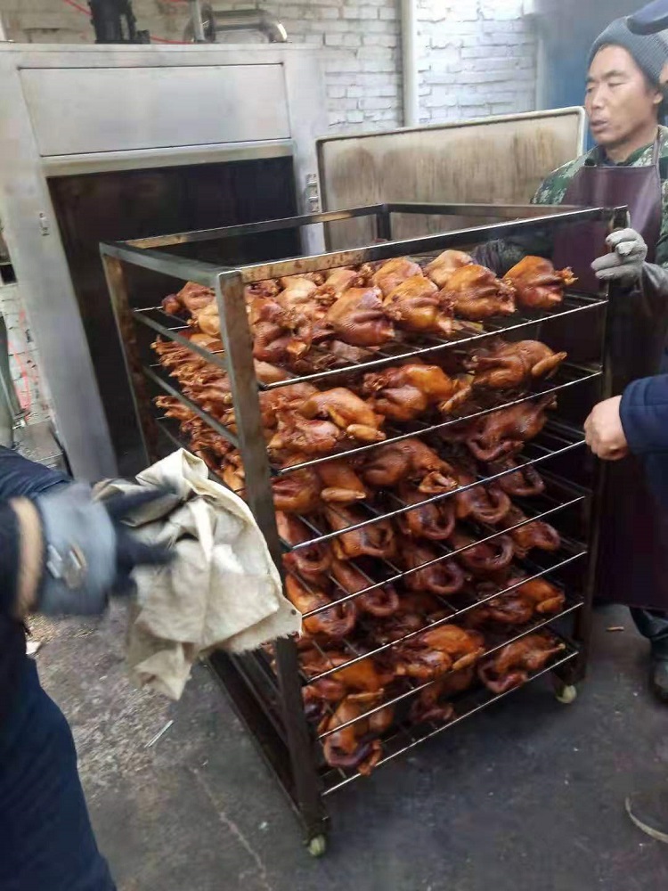 熟食烟熏炉价格  商超用小型烟熏炉   红肠烟熏炉  华杰烟熏炉售后有保障