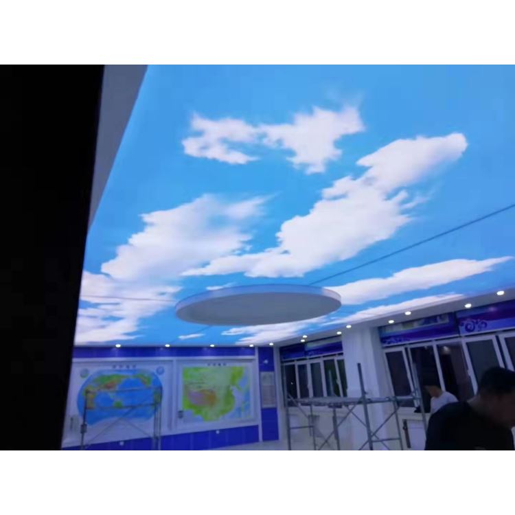 软膜天花 北京星空透光膜定制厂家 发光星空吊顶灯定做