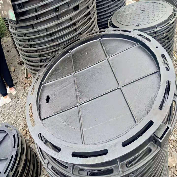 球墨铸铁雨水井盖 铸铁检查井盖 铸铁井盖生产厂家