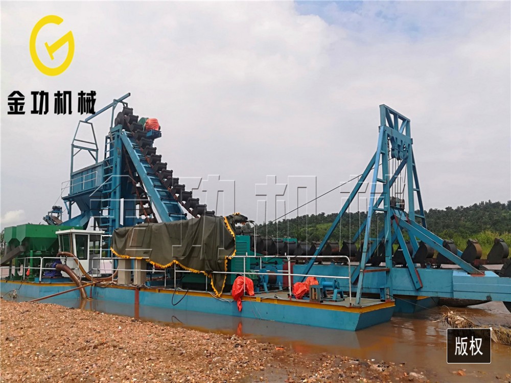 淘金船构性 淘金船视频  微型淘金船