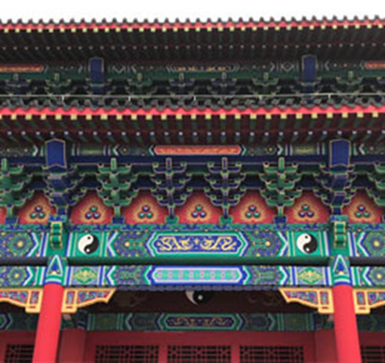 古建彩绘 古建筑油漆绘画 寺庙凉亭绘画 提供设计