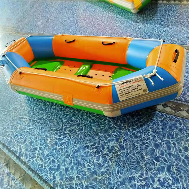 漂流船厂家 直销半排水漂流艇 两人半排水漂流船 耐磨 防撞