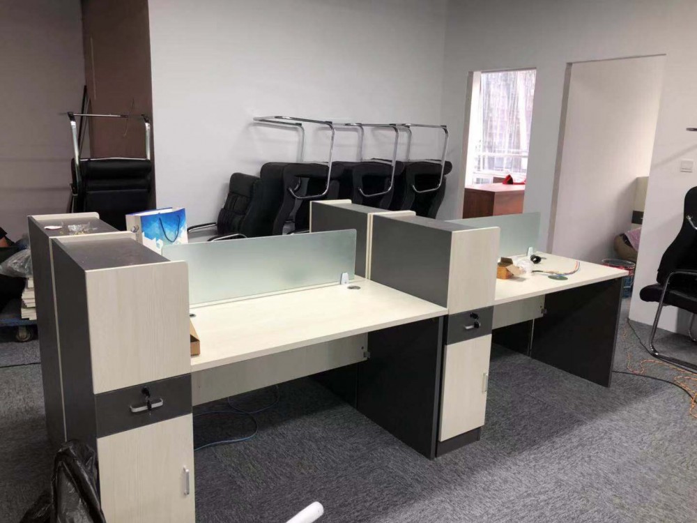 钢木办公家具生产厂家  钢木结合办公桌 河南钢木办公家具价格