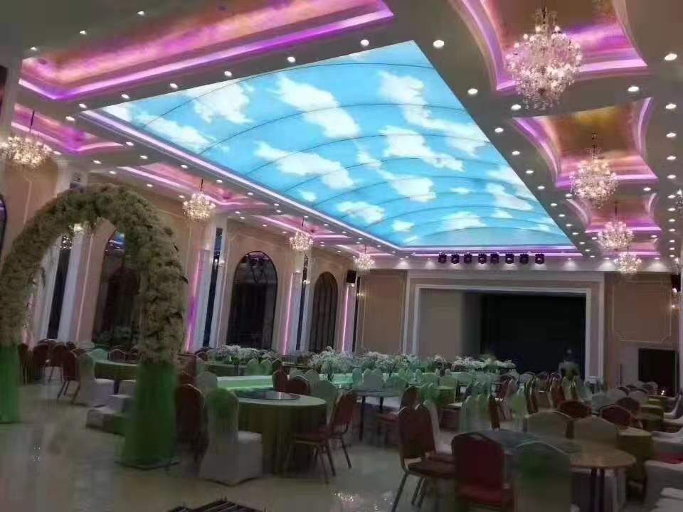 图案膜吊顶喷绘 软膜天花批发价格