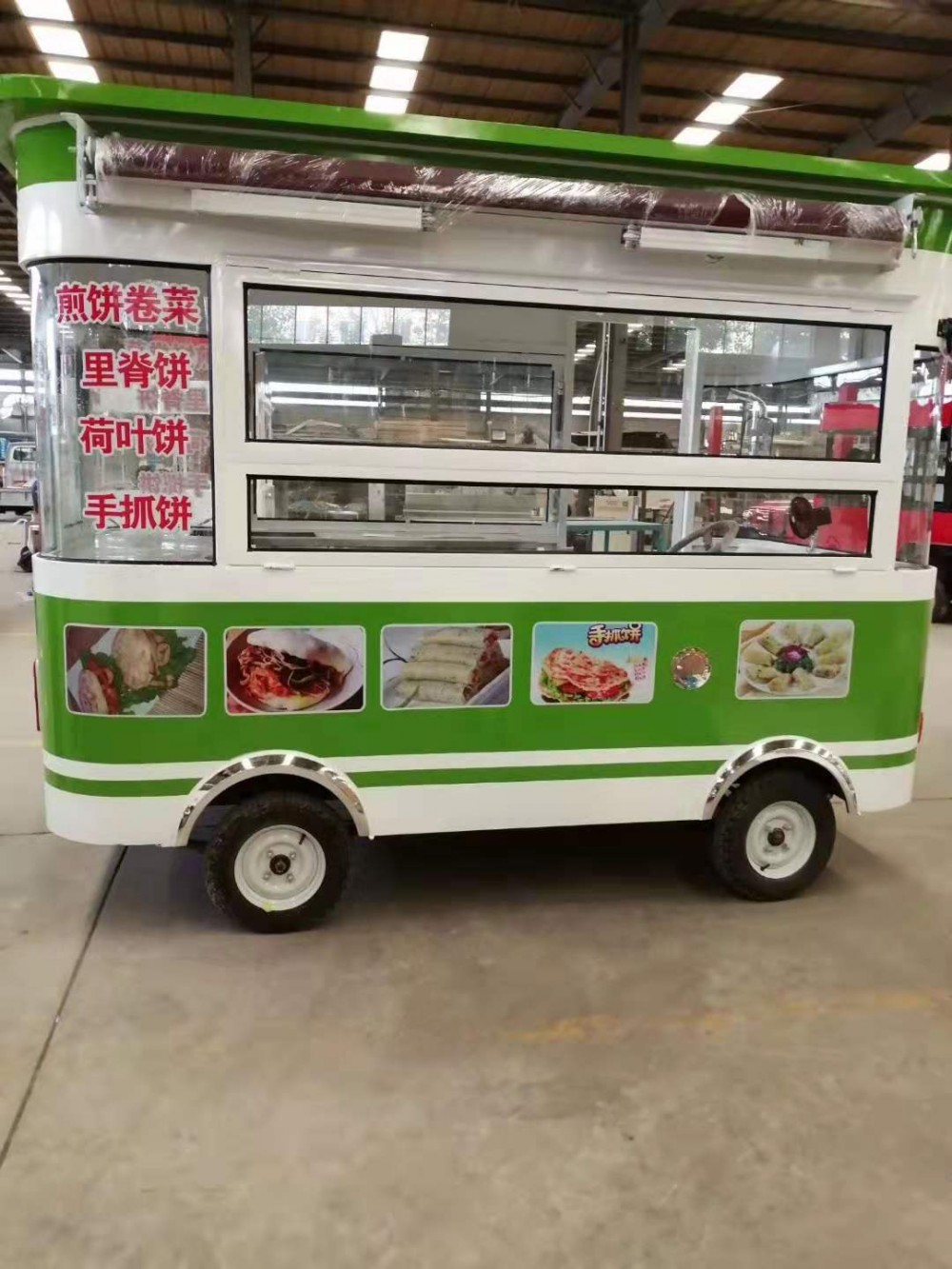 顺发店车 美食小吃车 夜市专用餐车 早市餐车 多功能四轮电动餐车