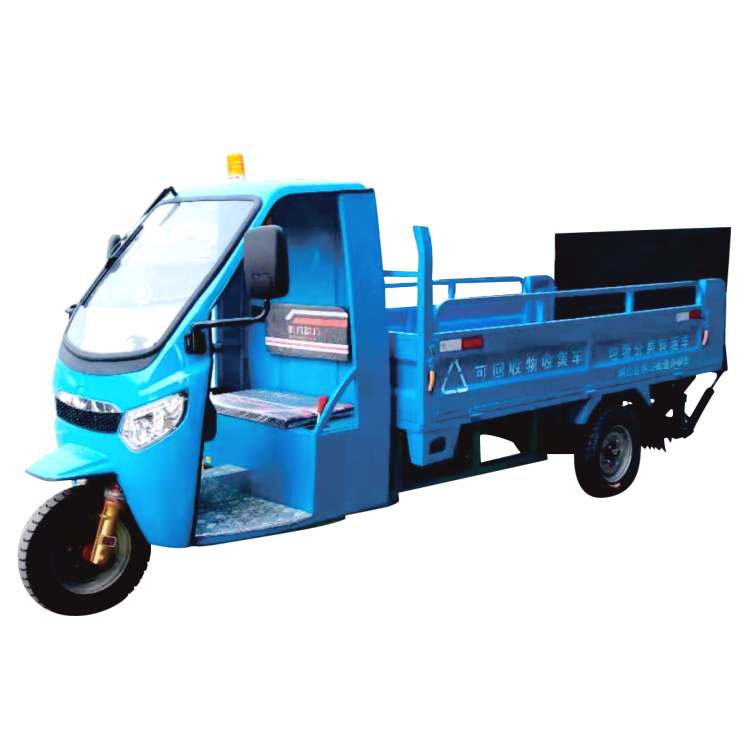 电动垃圾运输车 电动四轮八桶车 垃圾清运
