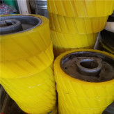 金鑫达生产聚氨酯包胶滚轮 包胶摩擦轮 驱动轮包胶