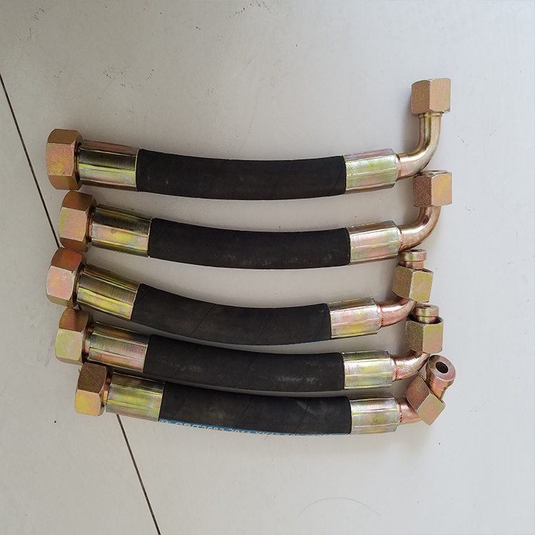 高压胶管厂家 钢丝编织高压油管 耐油液压胶管