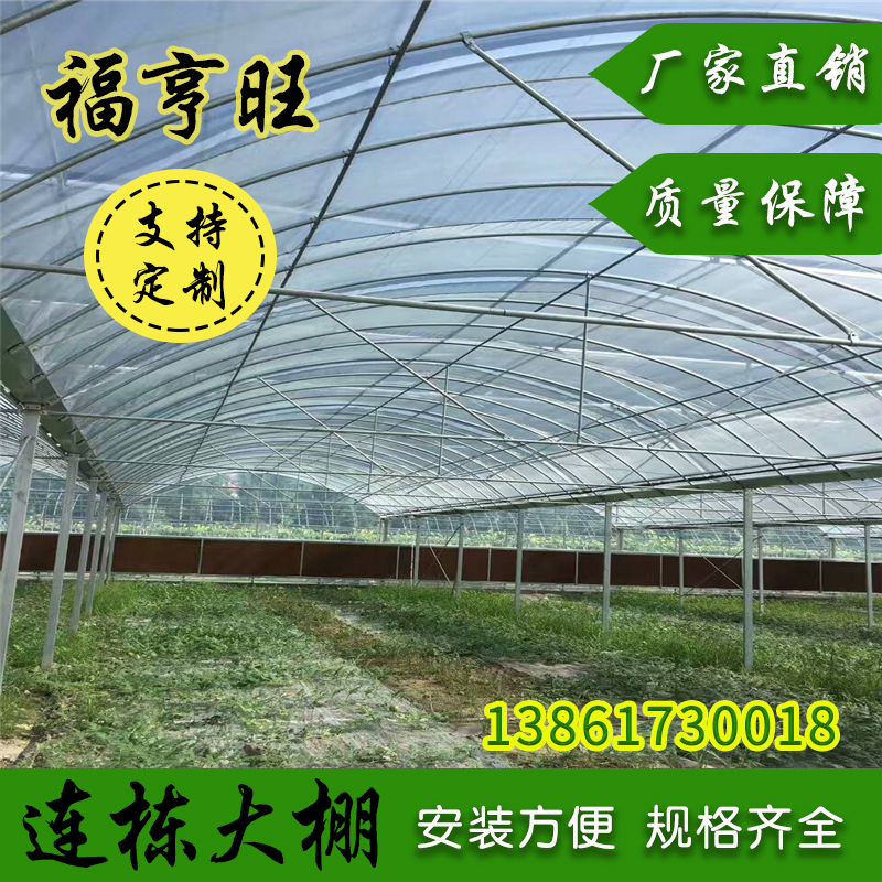 贵州直销GLP832连栋大棚 4分管/6分管连栋大棚 新型材料连栋大棚