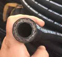 不锈钢高压油管 液压钢丝编织橡胶管 高温高压钢丝缠绕管油管总成