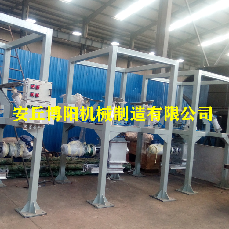 供应滑石粉吨包卸料机_密闭式吨袋拆包机_吨袋自动破袋机