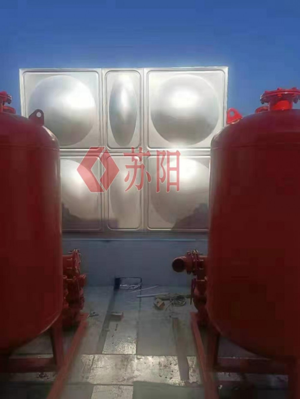 屋顶箱泵一体化水箱   消防增压稳压设备