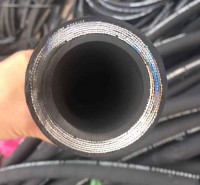 钢丝编织蒸汽管耐高温蒸汽胶管 高压油管总成 液压橡胶软管耐油管