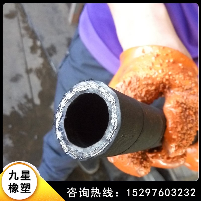 煤矿用液压耐油编织胶管_液压支架钢编胶管_液压软管总成