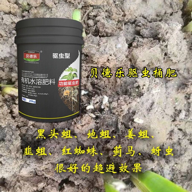 地蛆怎么治根蛆怎么防治地蛆用什么灌根贝德乐驱虫有机水溶肥