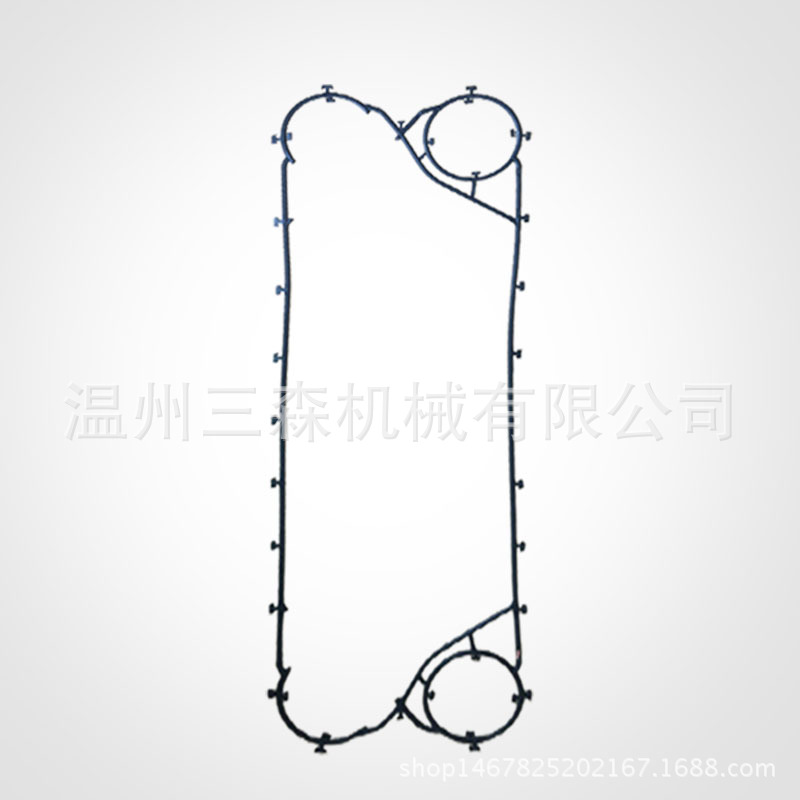 三森工业用橡胶制品 橡胶 加热器胶垫 橡胶垫片 BR0.7B 换热器橡胶垫 板式换热器配件