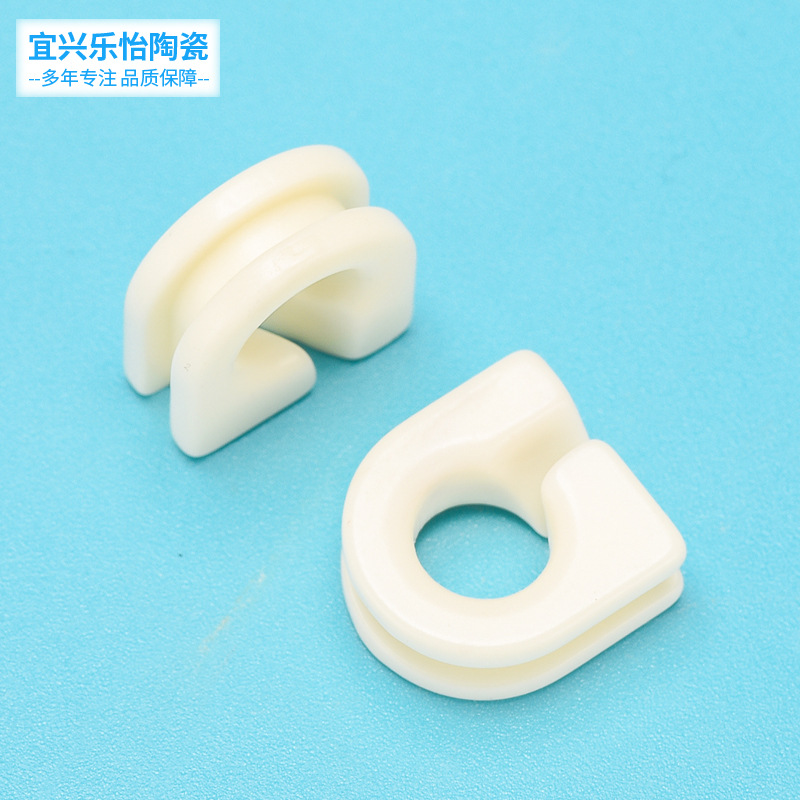 定制工业电器纺织绝缘9599陶瓷配件 批发精密高频氧化铝陶瓷座