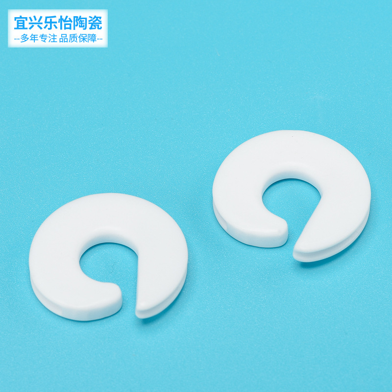 厂家直销工业特种绝缘9599陶瓷 批发异型精密纺织氧化铝陶瓷环