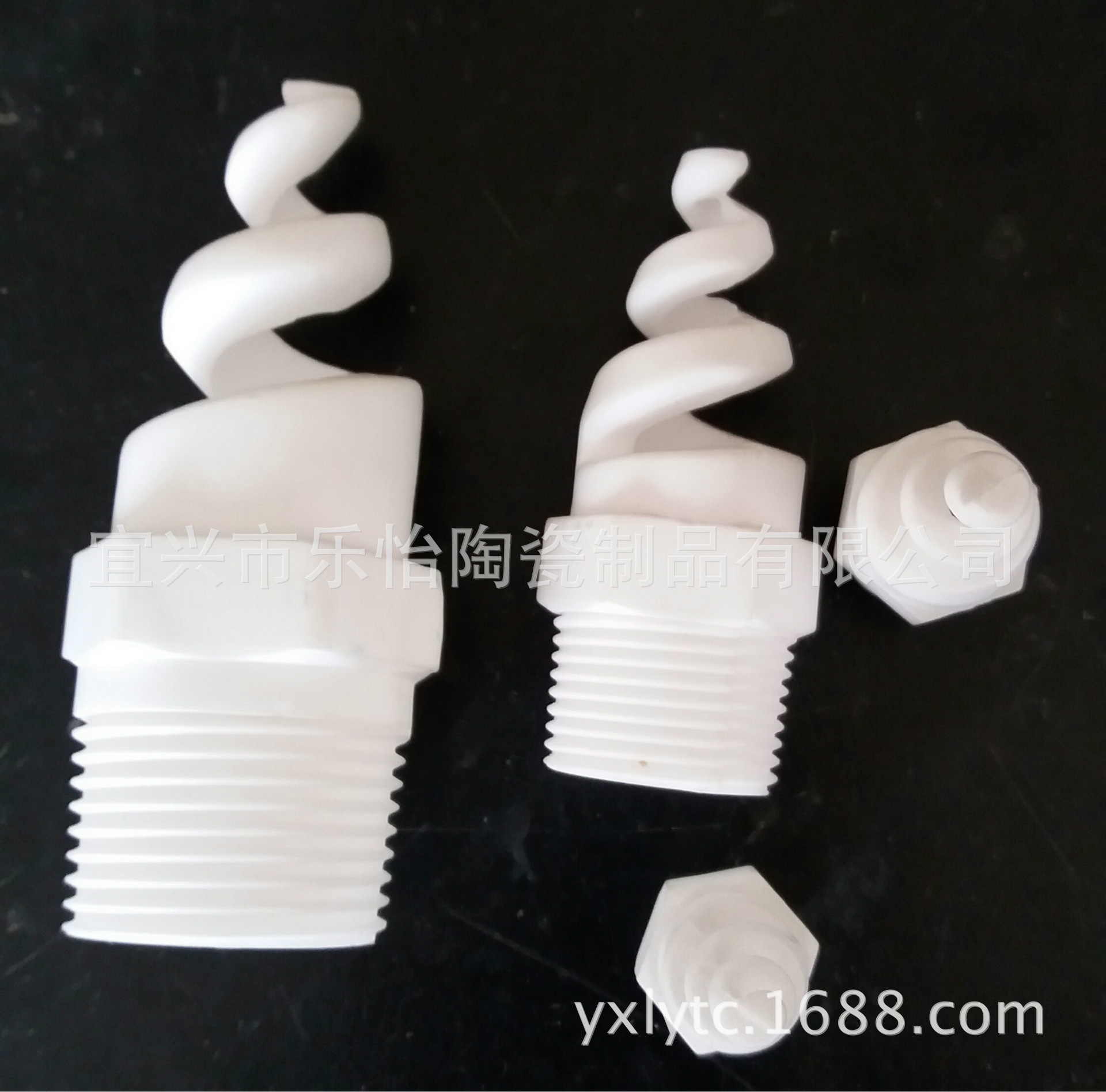 生产氧化铝陶瓷喷嘴工业陶瓷99瓷 结构件精密陶瓷管纺织陶瓷