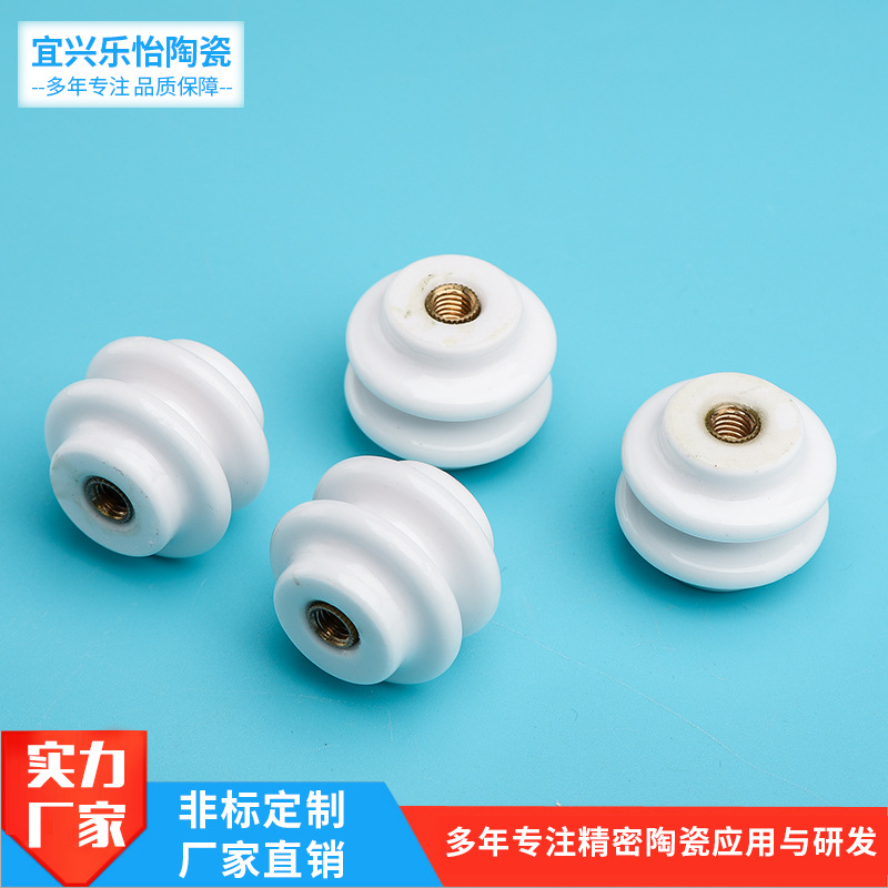 厂家现货供应 氧化铝陶瓷件 氧化铝管 陶瓷配件 绝缘陶瓷油烟机件