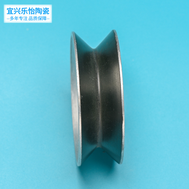 纺织导轮 喷瓷导轮 铝过线轮拉丝机导轮 拉丝机喷瓷瓷轮