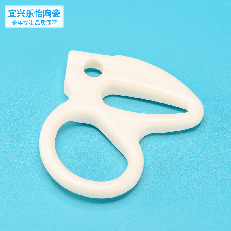 定制高耐磨氧化铝陶瓷管 绝缘保护管 工业固定耐用陶瓷管