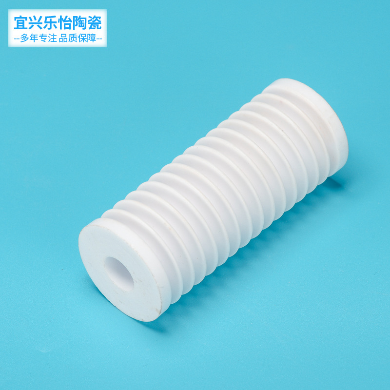 陶瓷异型件氧化锆氧化铝工业绝缘高频陶瓷 多槽瓷轮 厂家直销