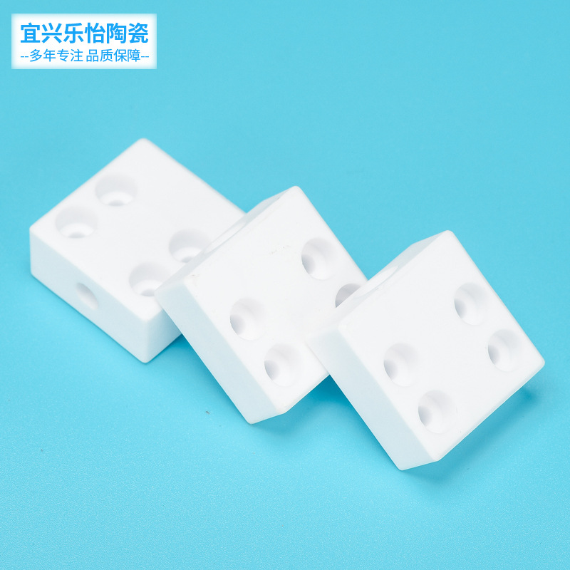 高频绝缘陶瓷精密结构件 结构件陶瓷 绝缘零件加工 宜兴乐怡陶瓷
