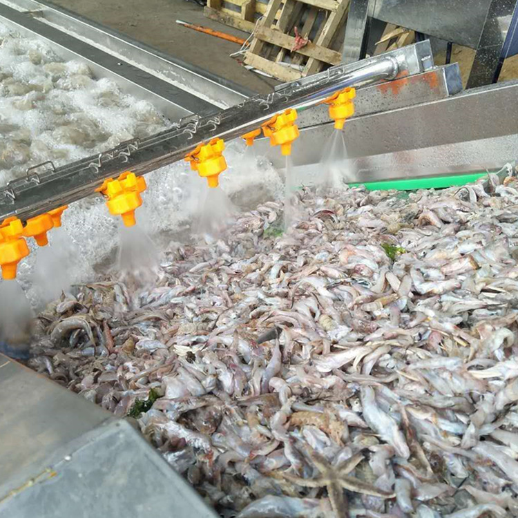 商用皮皮虾清洗机源头厂家 海产品清洗设备 海鲜清洗流水线