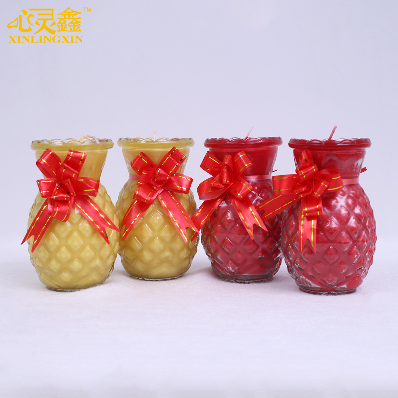 3天旺来菠萝酥油灯 无烟植物酥油蜡烛供佛菩提灯