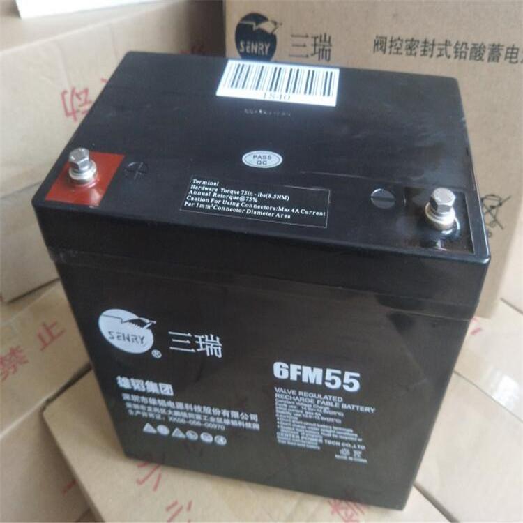 6FM40E-X  12V三瑞VISION蓄电池UPS不间断电源 SENRY蓄电池厂家