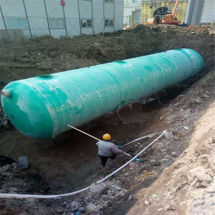 现货供应玻璃钢化粪池批发 玻璃钢三级化粪池价格