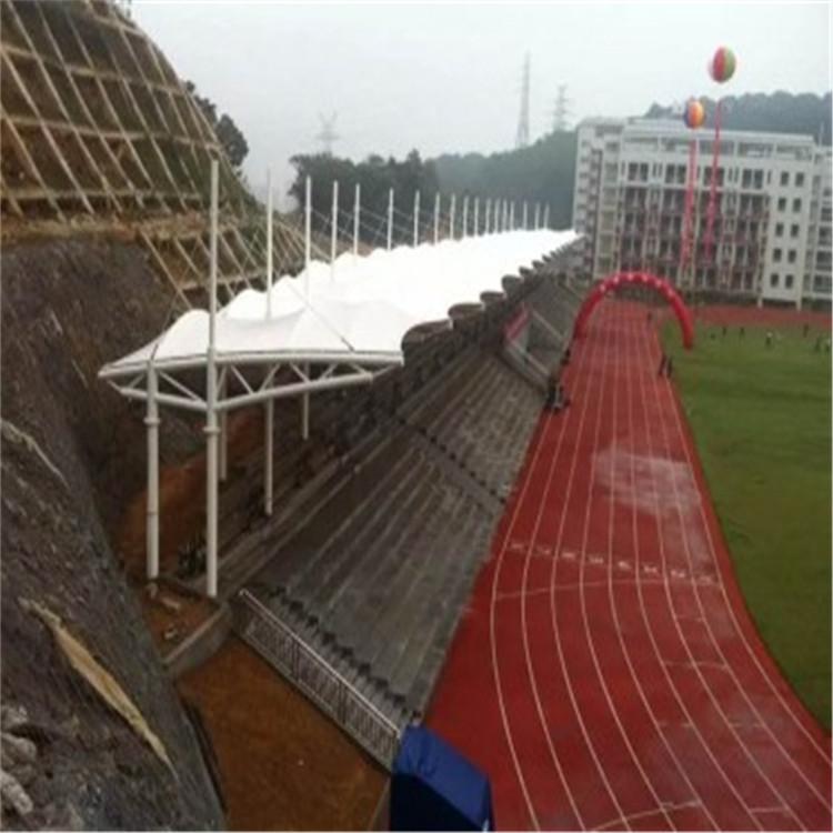 专业定制安装膜结构看台_ 膜结构操场免费上门安装