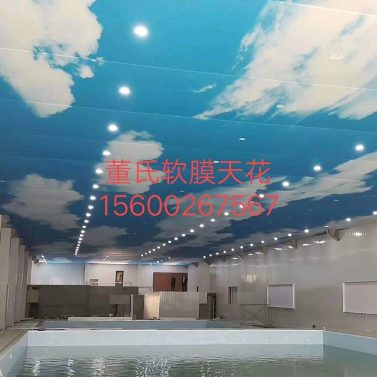 高清软膜天花吊顶柔性天花 发光软膜灯箱造型多样