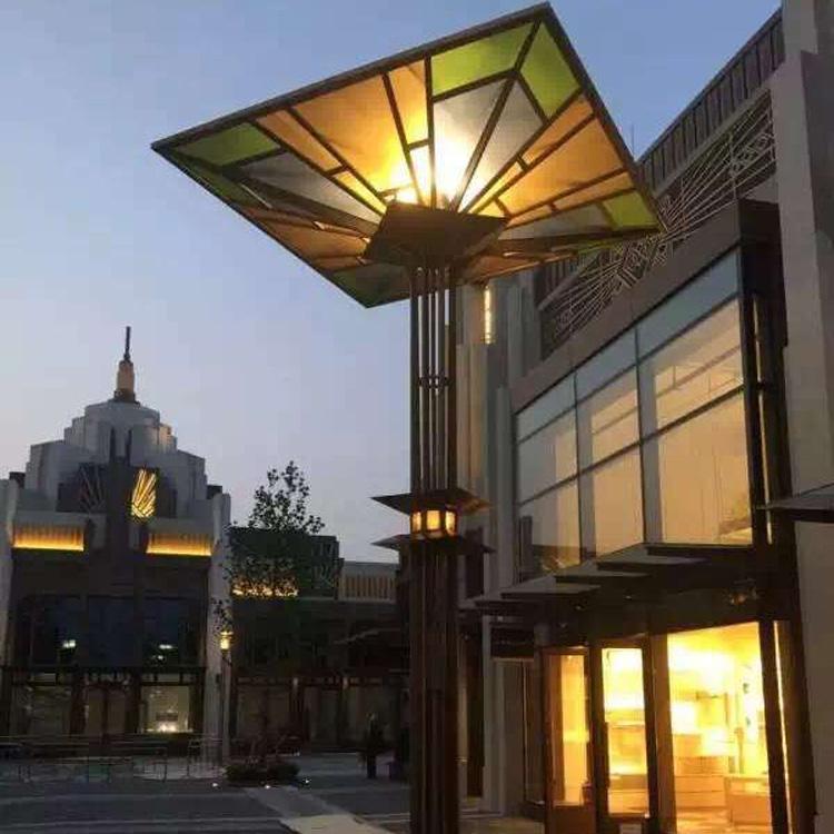 小区路灯种类齐全  高杆灯工程