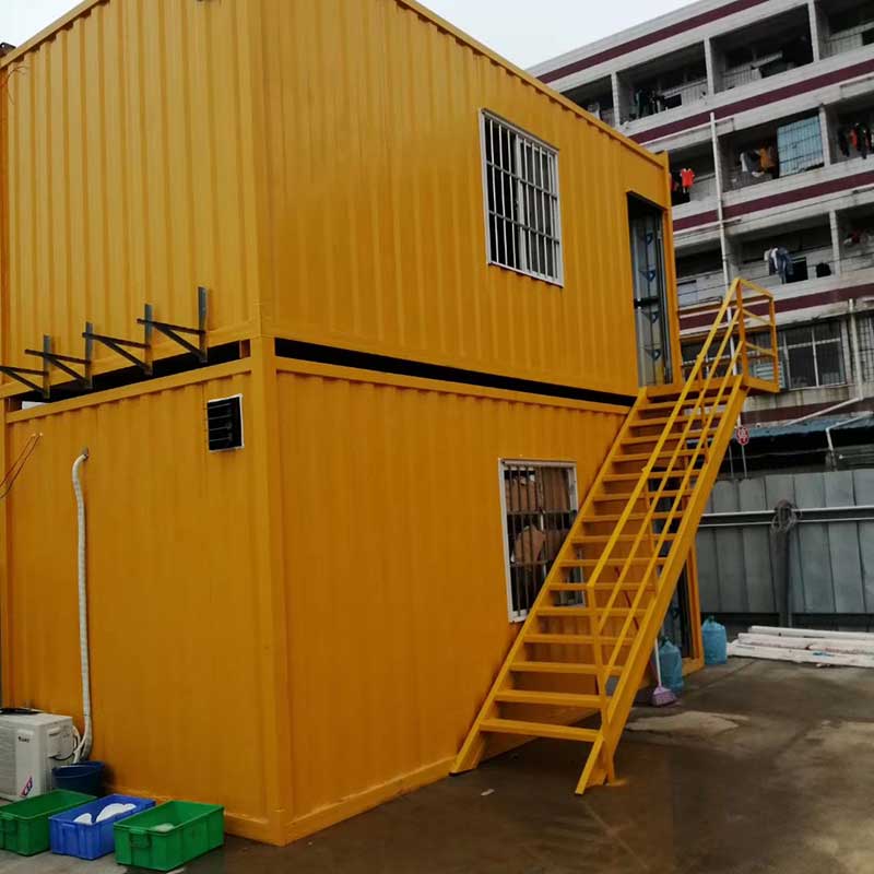 太方住人箱房大波浪A级防火住人集装箱房活动板房