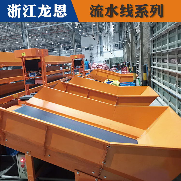 龙恩流水线生产商报价 自动化快递流水线现货 温州快递流水线