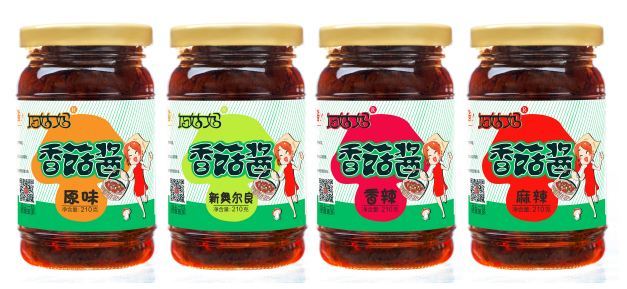 香菇酱加盟 高县香菇酱 秦川大厨供应