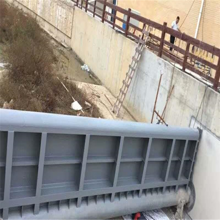 吉林下卧式翻板闸门 合页坝液压合页坝 厂家报价【瑞鑫水工】