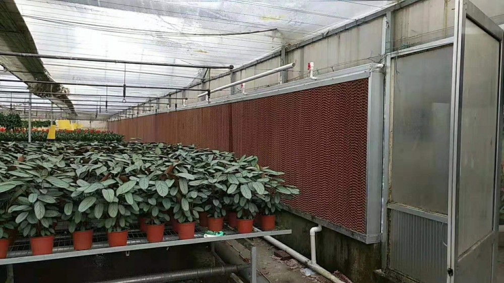 水帘生产厂家 鋆成兴达温控直销降温水帘湿帘 15公分铝合金 镀锌板水帘墙
