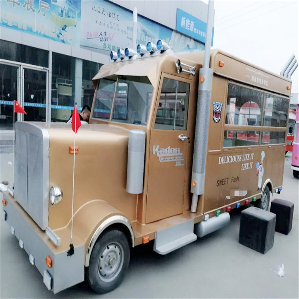 单侧/双侧营业窗口 流动美食车 多功能餐车 顺发定制