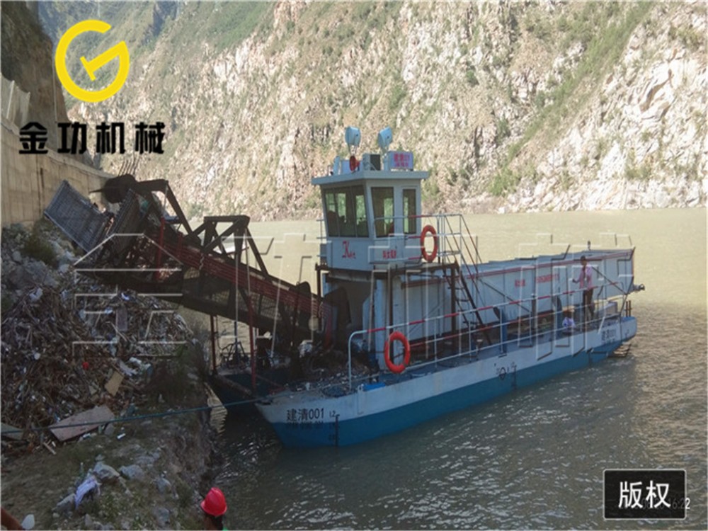 西湖水面清洁方法 保洁船  割草船供应商