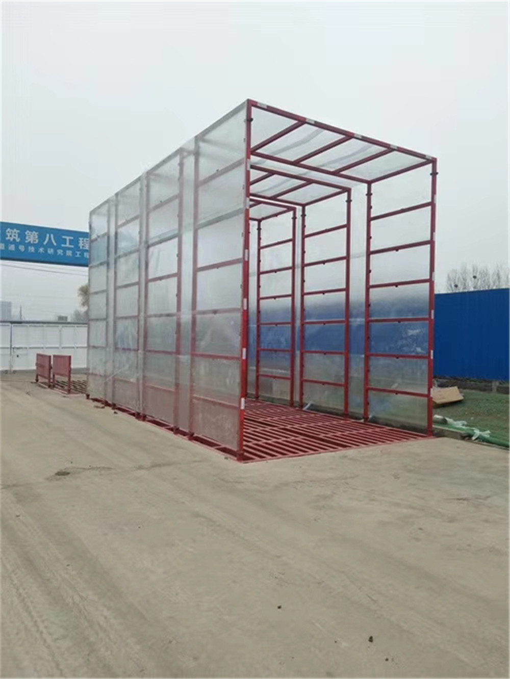 建筑工地车辆洗车棚生产厂家