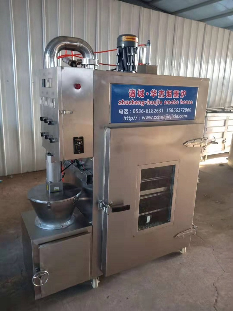 销售50型豆干烟熏炉  湖北熏干子机器  烟熏豆腐干设备价格
